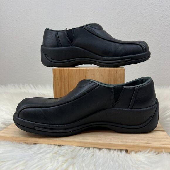 Dansko Bicycle Toe Slip On Clogs Slip Resistant Black Women's Size 40 - US(9.5) - Picture 8 of 8
